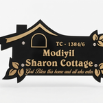 Custom Acrylic Home Name Plate