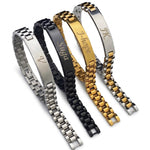 Stainless Steel Name Bracelet